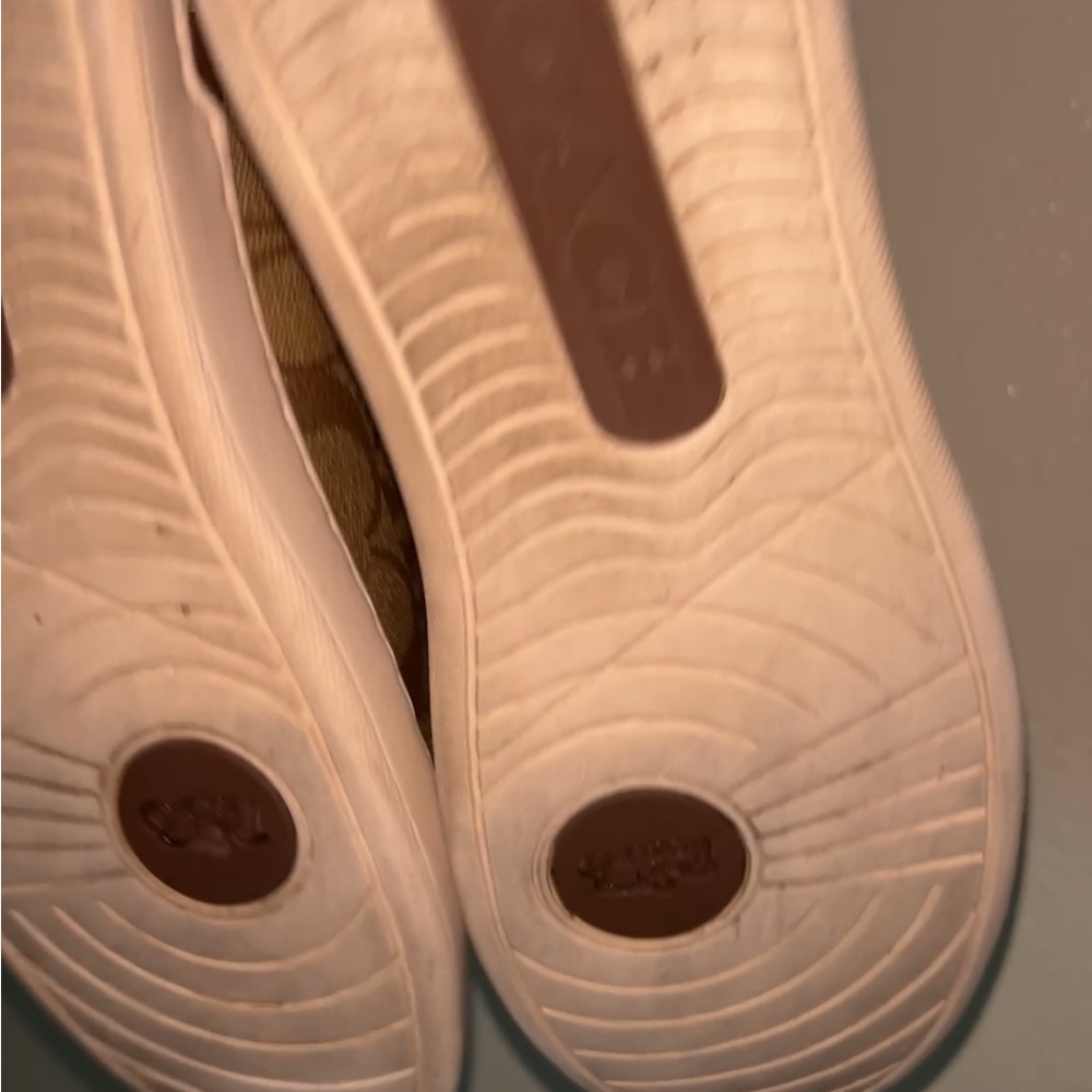 Coach Brown and Tan Sneakers - Picture 4 of 6